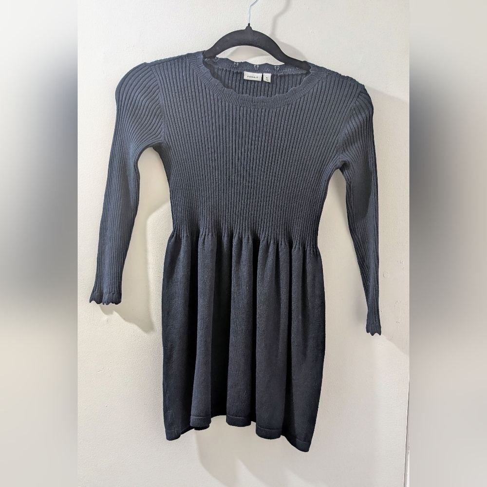 Name It Stylish Dark Blue Kids Dress 6 Years